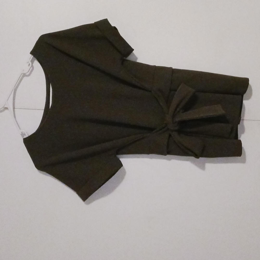 Olive green blouse